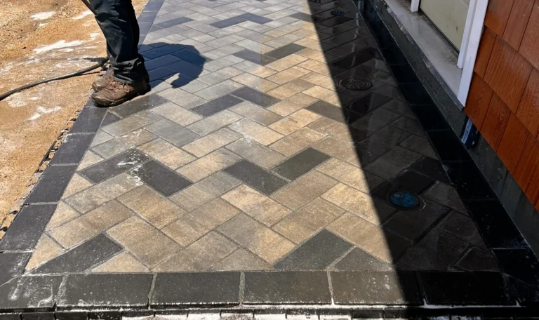 Patio install rhode island 1